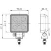 Picture of 3" LED Square Mini Work Lamp